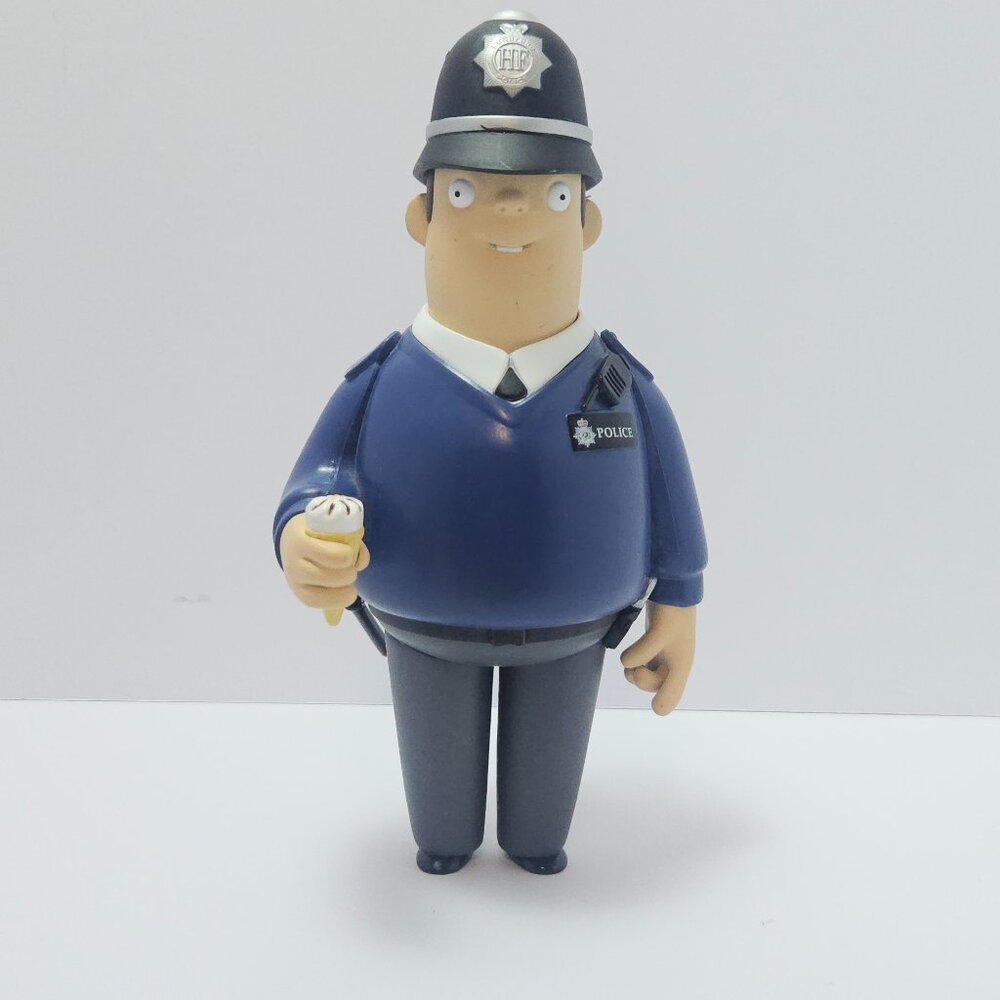 Funko Vinyl Idolz: Hot Fuzz Danny Butterman 2015 Venture LLC Police Ice Cream
